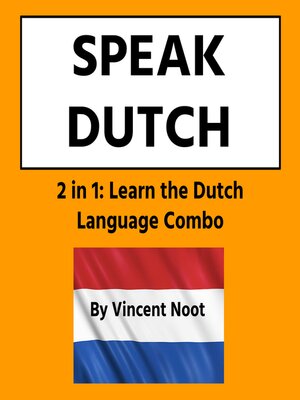 cover image of Speak Dutch